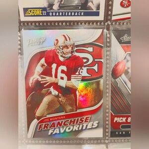 Joe Montana SF 49ers Special Card Set